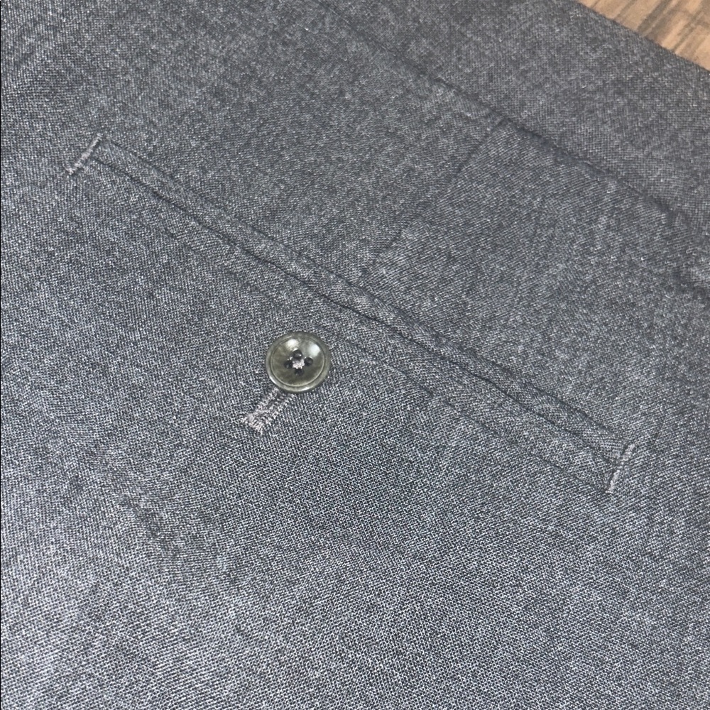 GAP Perfect Trouser Women’s Size 12L Grey Plaid Dress Pants 35.5” Inseam - Picture 6 of 6